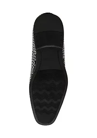 Suppor Studded Smoking Slipper Loafers