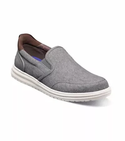 Brew City Canvas EZ Hands Free Moc Toe Slip On