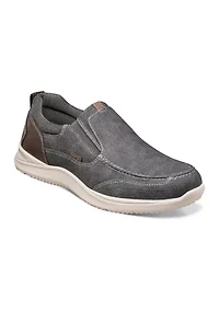 Men's Conway Canvas Moc Toe Casual Slip On Shoes