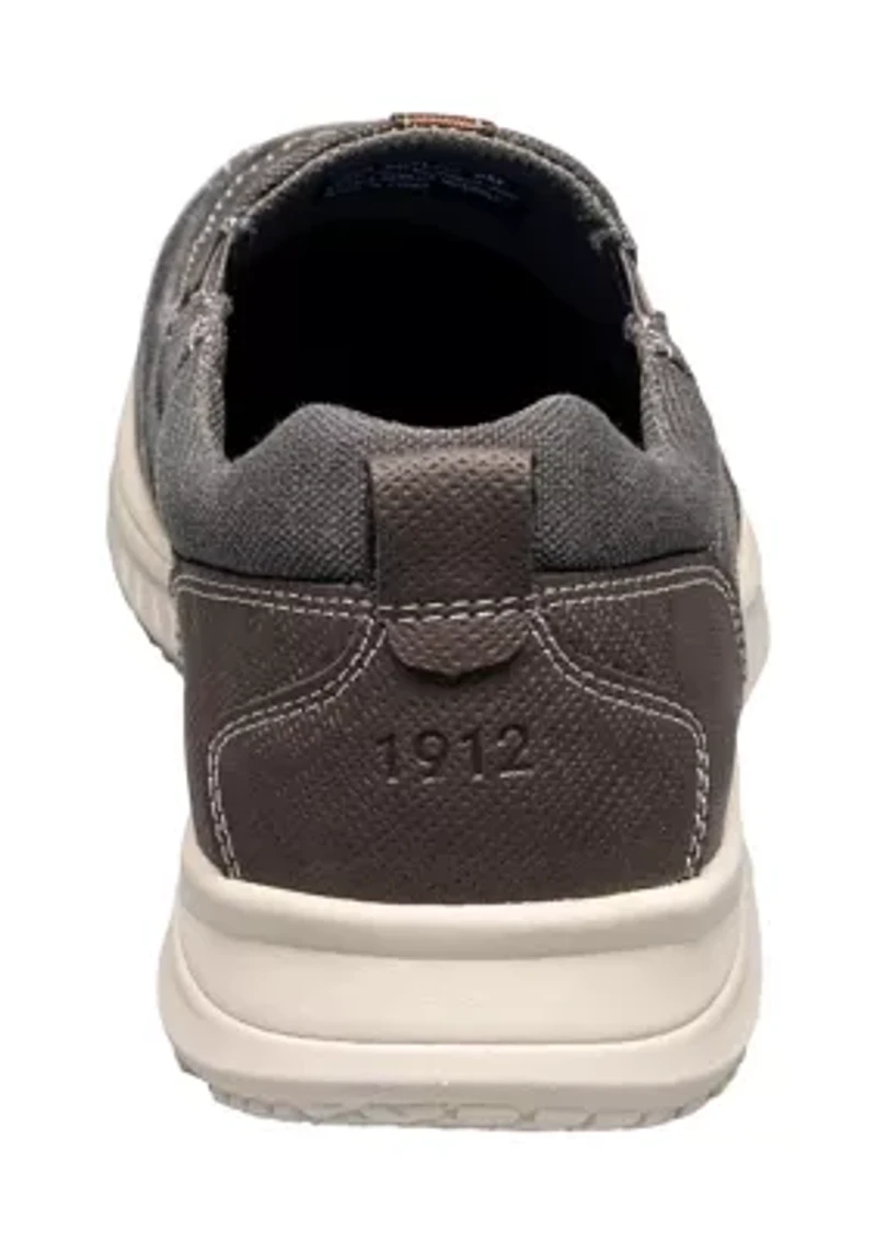 Men's Conway Canvas Moc Toe Casual Slip On Shoes