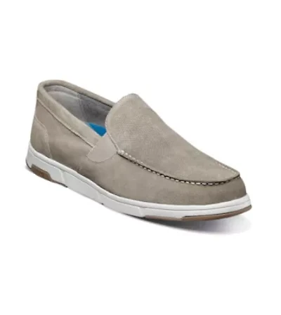 Luca Suede Moc Toe Venetian Slip On