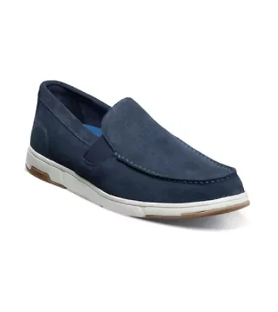 Luca Suede Moc Toe Venetian Slip On
