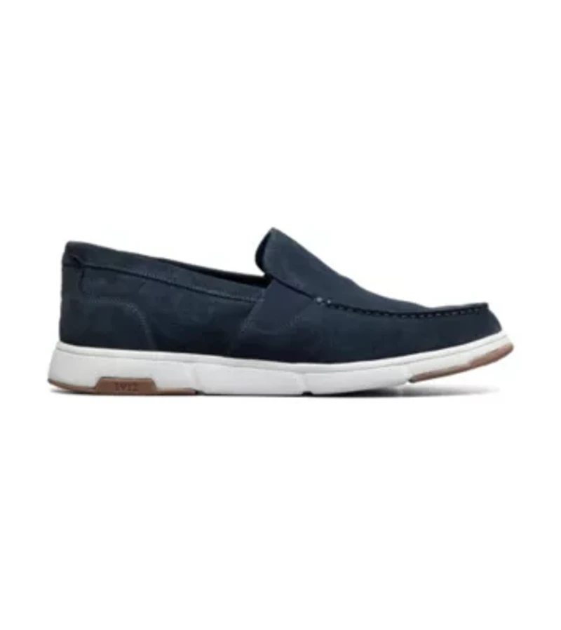 Luca Suede Moc Toe Venetian Slip On