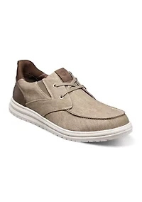 Brew City Canvas Moc Toe Lace Loafers