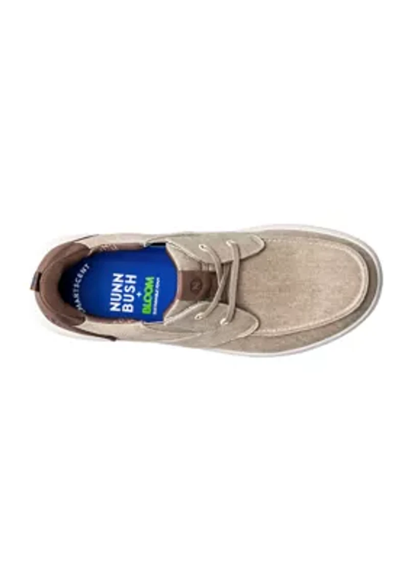 Brew City Canvas Moc Toe Lace Loafers