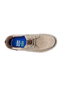 Brew City Canvas Moc Toe Lace Loafers