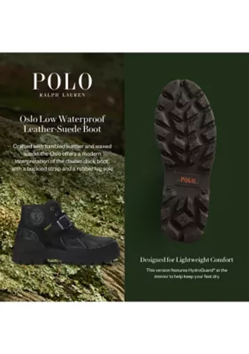 Oslo Low Waterproof Leather Suede Boots