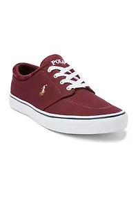 Faxon X Suede Trim Canvas Sneakers