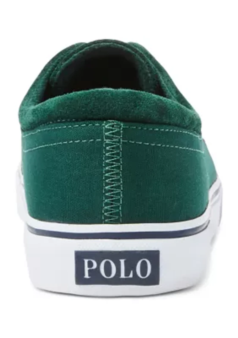 Faxon X Suede Trim Canvas Sneakers