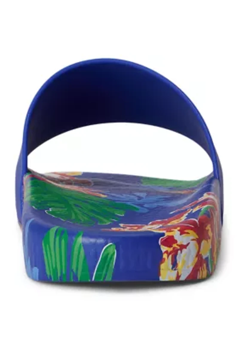 Palm-Tree-Print Slides