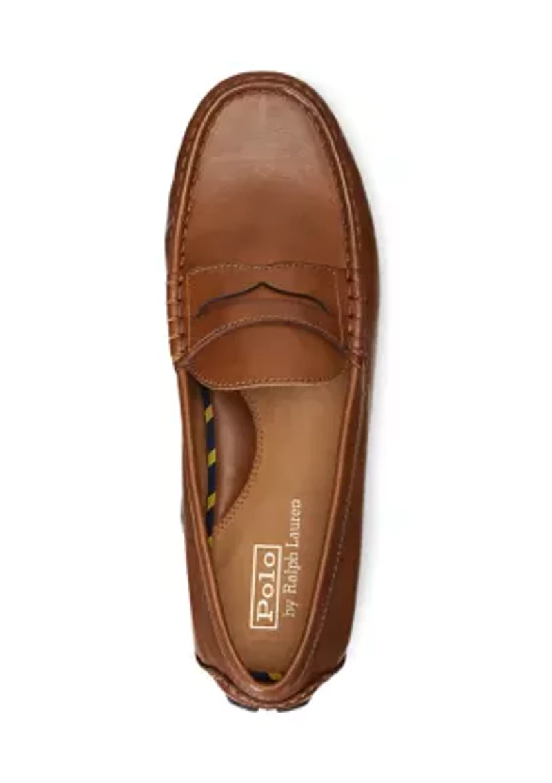 Anders Leather Driver Loafers