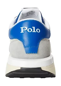 Train 89 Suede-Paneled Sneakers