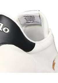 Train 89 Suede-Paneled Sneakers