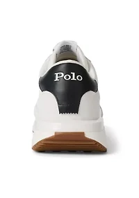 Train 89 Suede-Paneled Sneakers