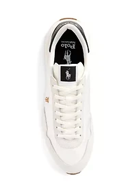 Train 89 Suede-Paneled Sneakers