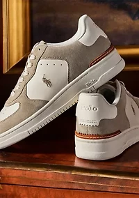 Master's Court Leather Suede Sneakers