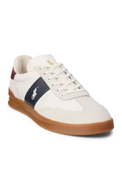 Heritage Aera Leather Suede Sneakers