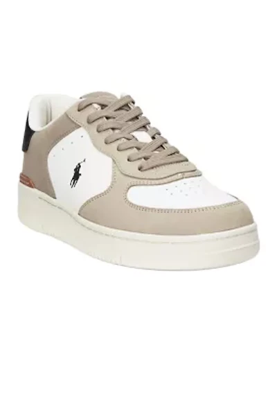 Masters Court Nubuck & Leather Sneakers