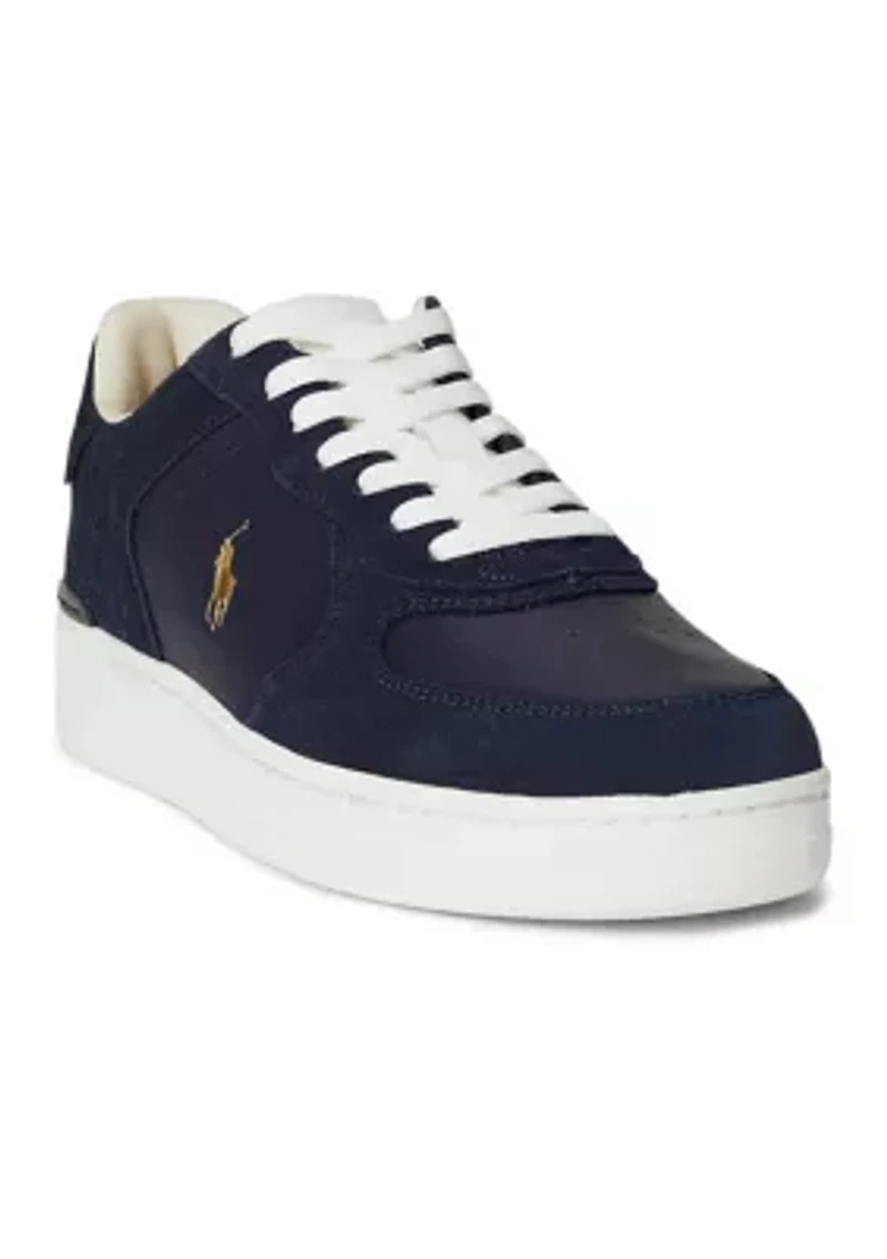 Masters Court Leather-Suede Sneakers