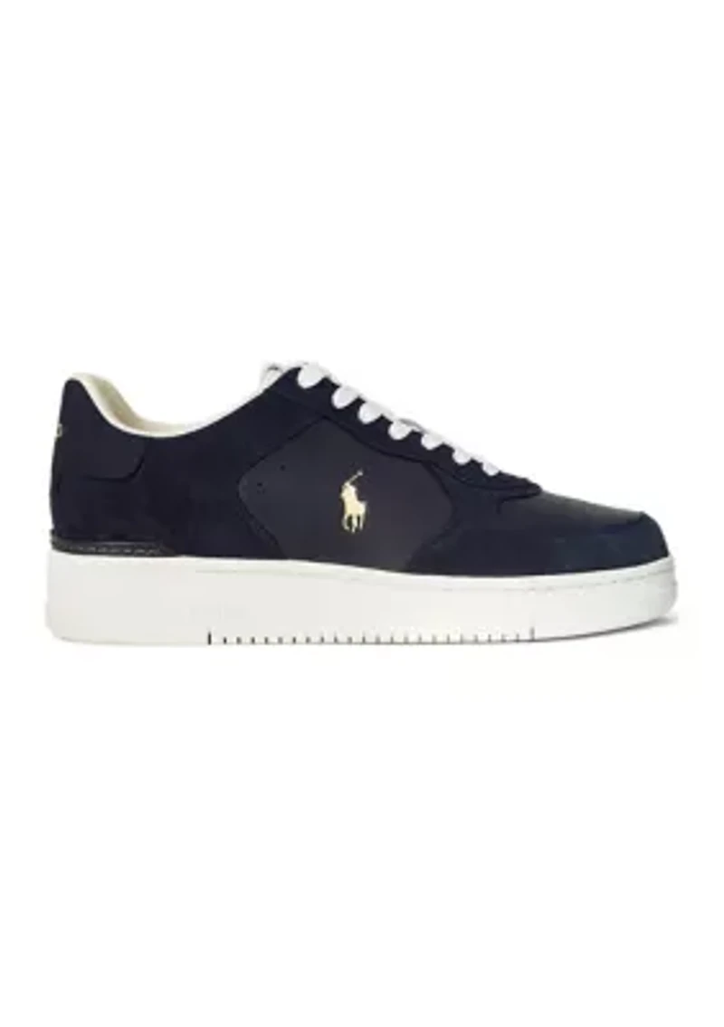 Masters Court Leather-Suede Sneakers