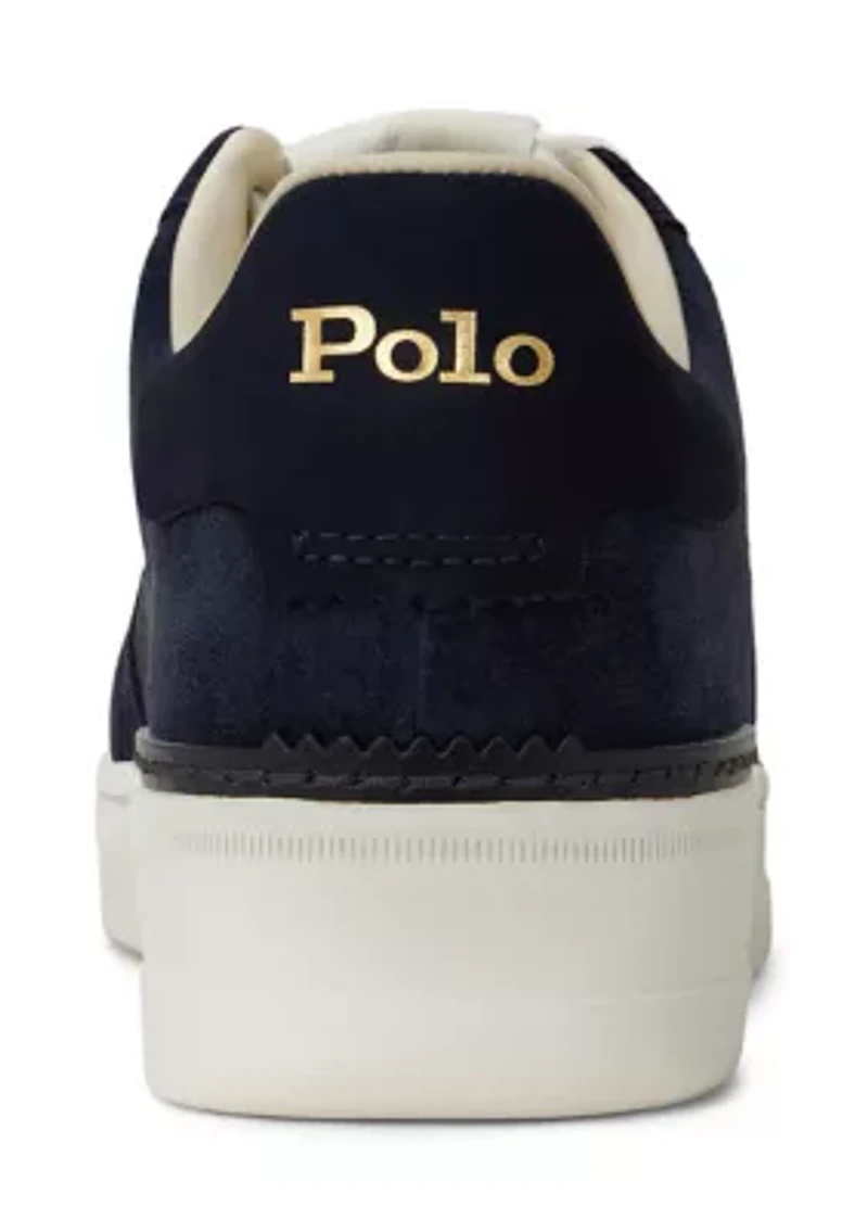 Masters Court Leather-Suede Sneakers