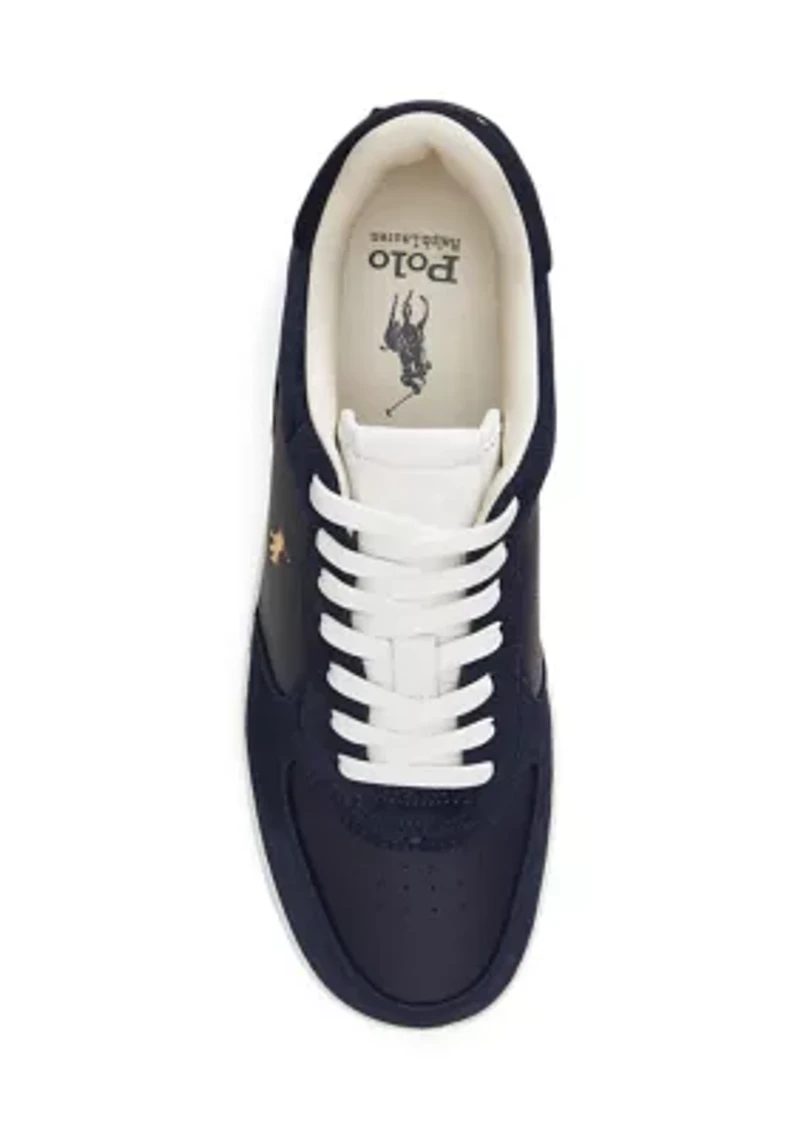 Masters Court Leather-Suede Sneakers