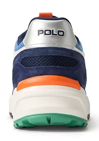 Jogger Suede and Mesh Sneakers