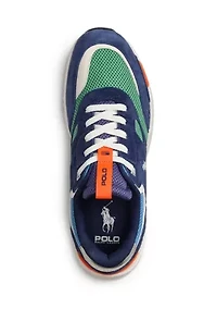 Jogger Suede and Mesh Sneakers