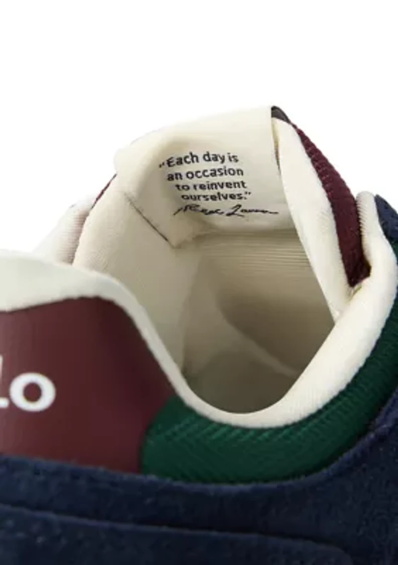 Train 89 Suede & Oxford Sneaker