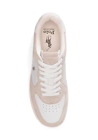 Masters Court Leather-Suede Sneakers