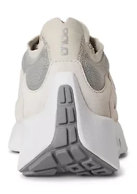 Boerum Suede-Paneled Knit Sneaker