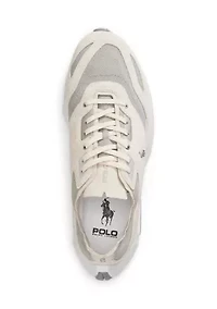 Boerum Suede-Paneled Knit Sneaker