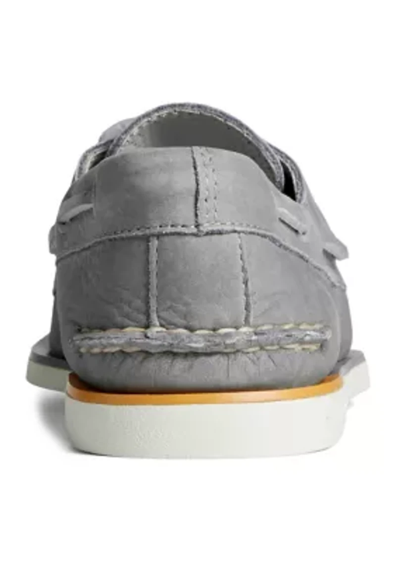 Gold Authentic Original 2-Eye Nubuck Boat Shoes