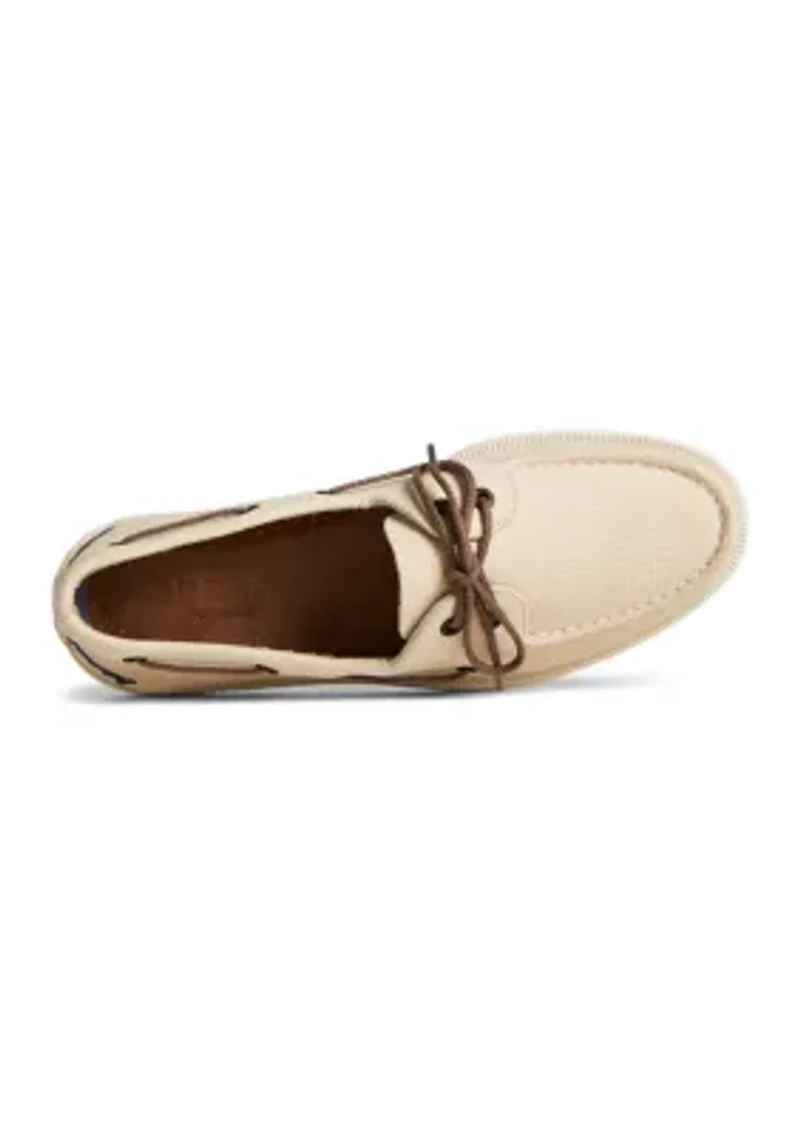Gold Authentic Original 2 Eye Deboss Loafers