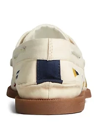 Seacycled Nautical Flags Boat Shoe Loafers