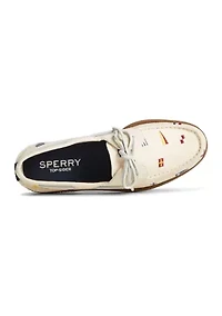 Seacycled Nautical Flags Boat Shoe Loafers