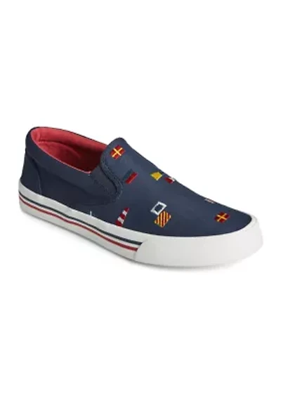 Seastriper Nautical Slip On Sneakers