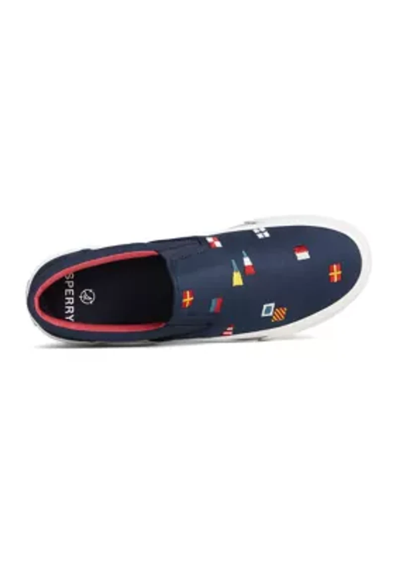 Seastriper Nautical Slip On Sneakers