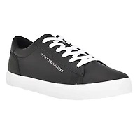 Ribby Lace Up Fashion Sneakers
