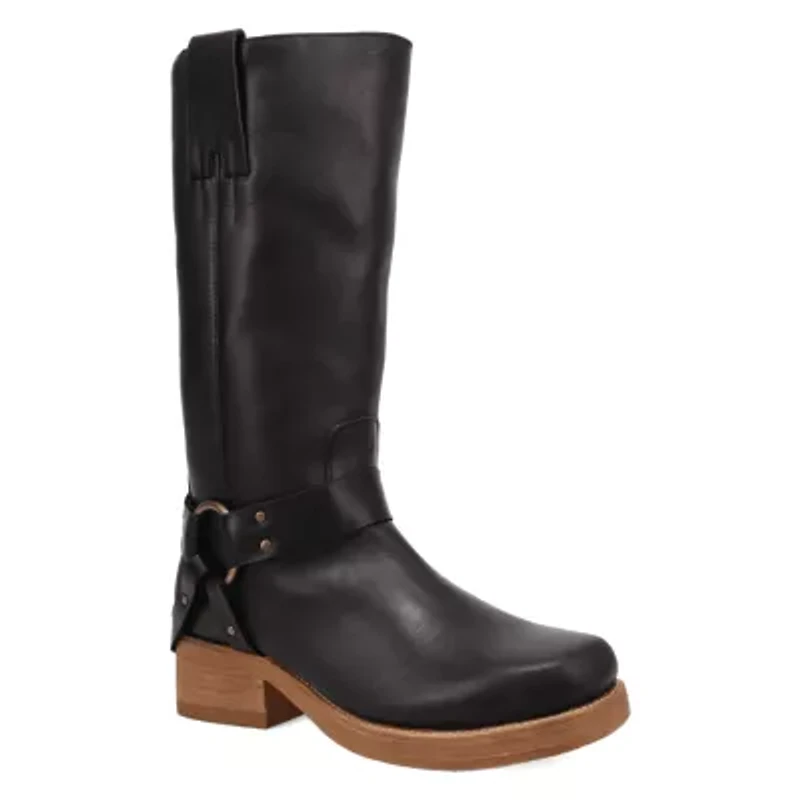 Rip Leather Boot