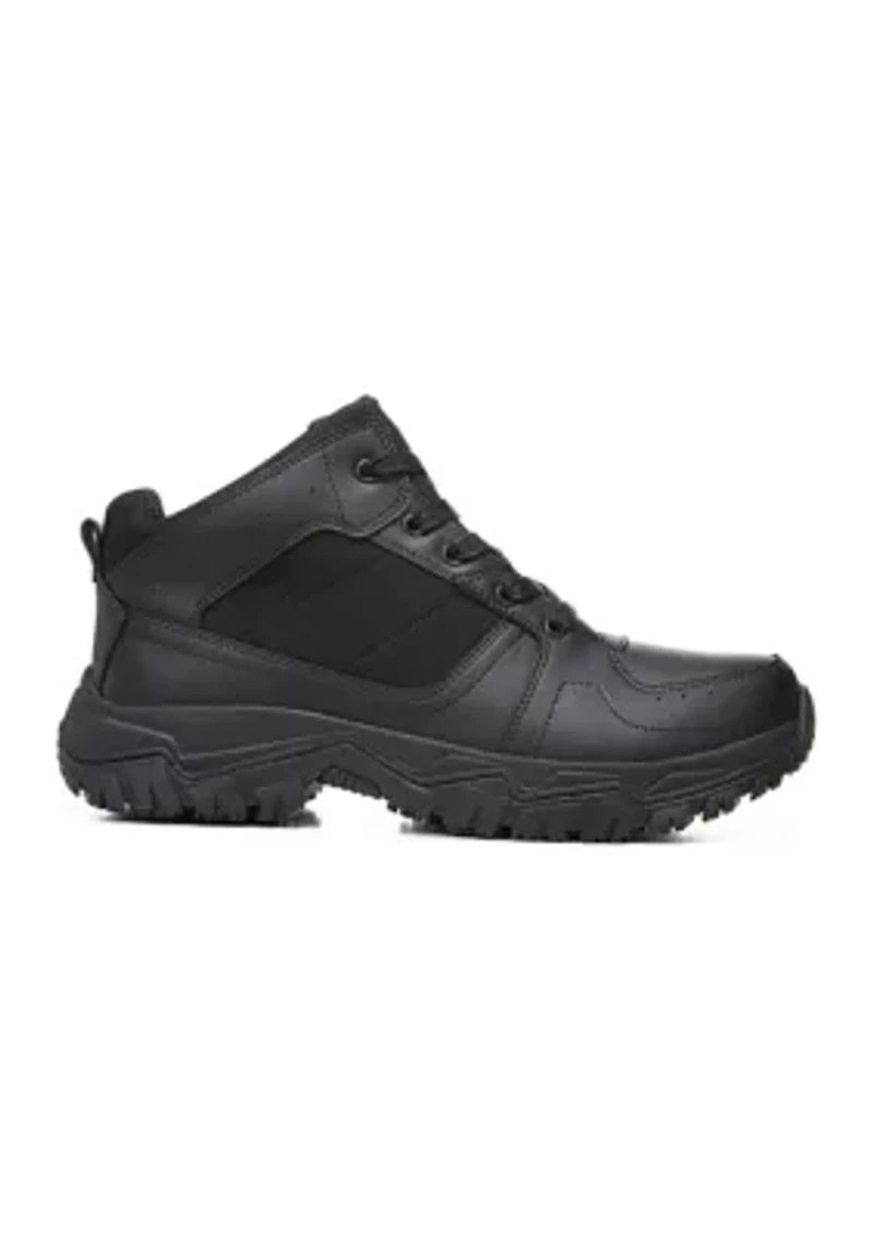 Boulder Slip-Resistant Bootie Leather
