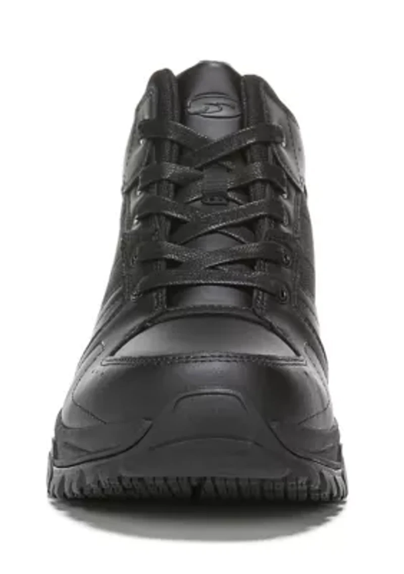 Boulder Slip-Resistant Bootie Leather
