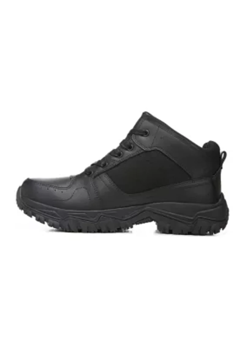 Boulder Slip-Resistant Bootie Leather