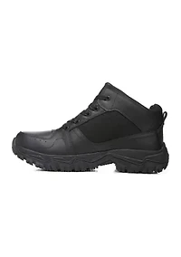 Boulder Slip-Resistant Bootie Leather
