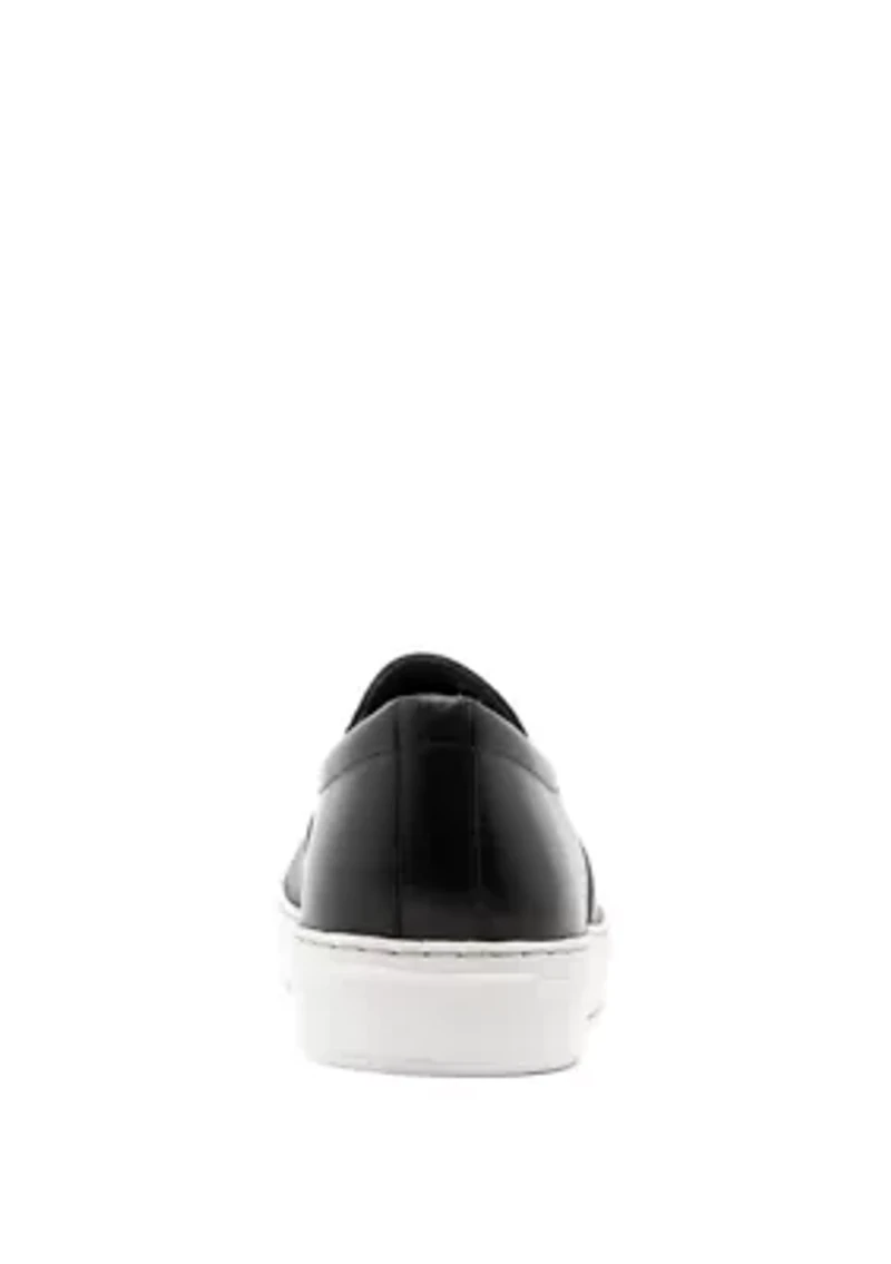 Don Slip On Leather Sneakers