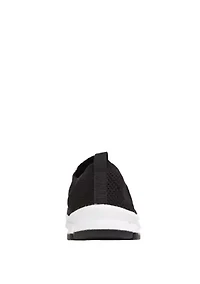 Eddy Flexible Sole Bungee Lace Slip On Oxford Hybrid Casual Sneakers