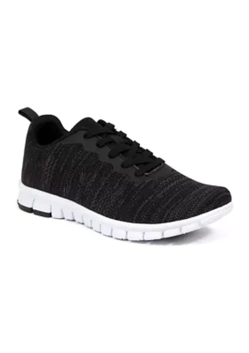 Haskell Flexible Sole Bungee Lace Up Oxford Hybrid Casual Sneaker