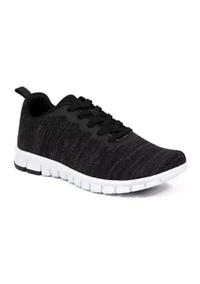 Haskell Flexible Sole Bungee Lace Up Oxford Hybrid Casual Sneaker