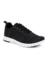 Haskell Flexible Sole Bungee Lace Up Oxford Hybrid Casual Sneaker