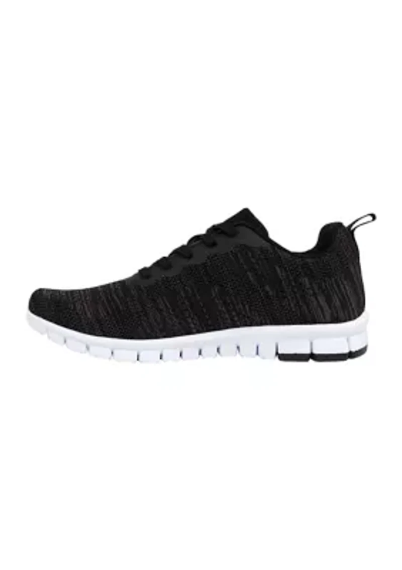 Haskell Flexible Sole Bungee Lace Up Oxford Hybrid Casual Sneaker